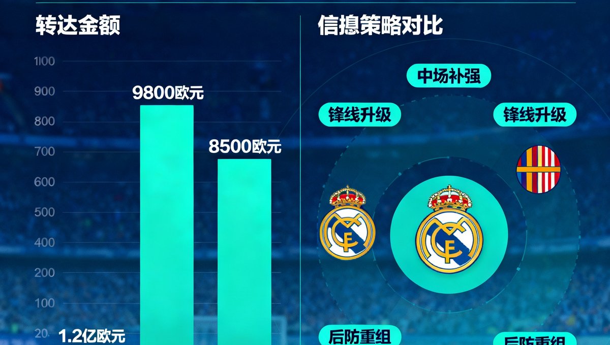 2025年夏季欧洲五大联赛转会窗口分析文章配图，展示主要球员转会金额与俱乐部引援策略对比。